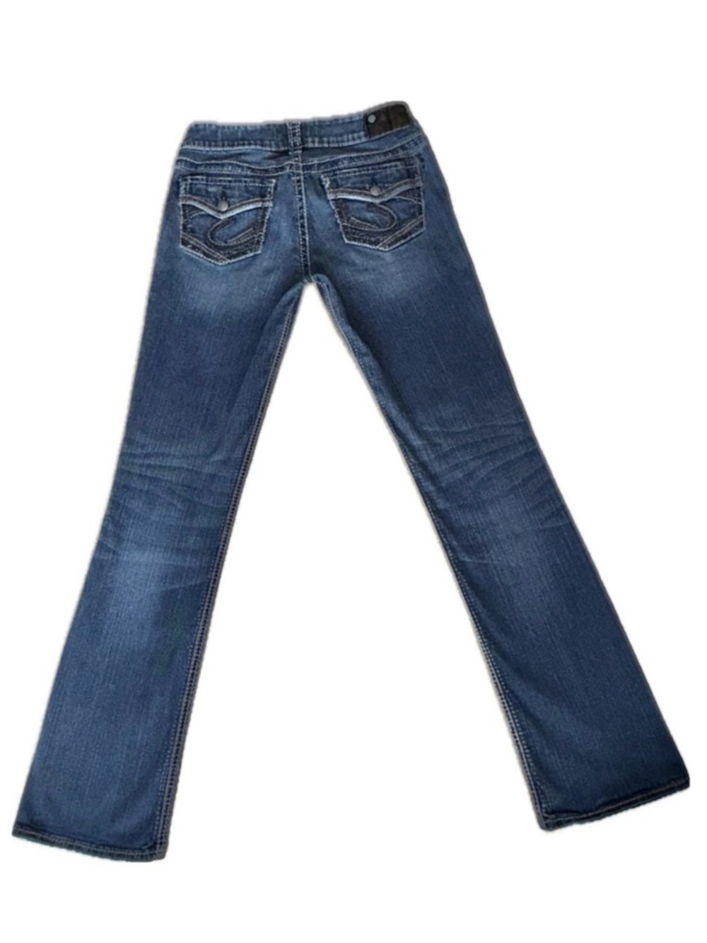SILVER Suki Bootcut Jeans Fluid Denim Y2K | 28x33
